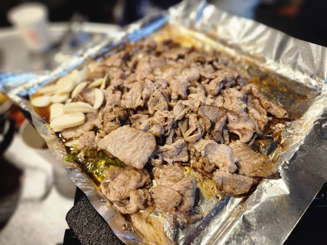 Plato de carne coreano Jung-gu, Seúl Restaurantes