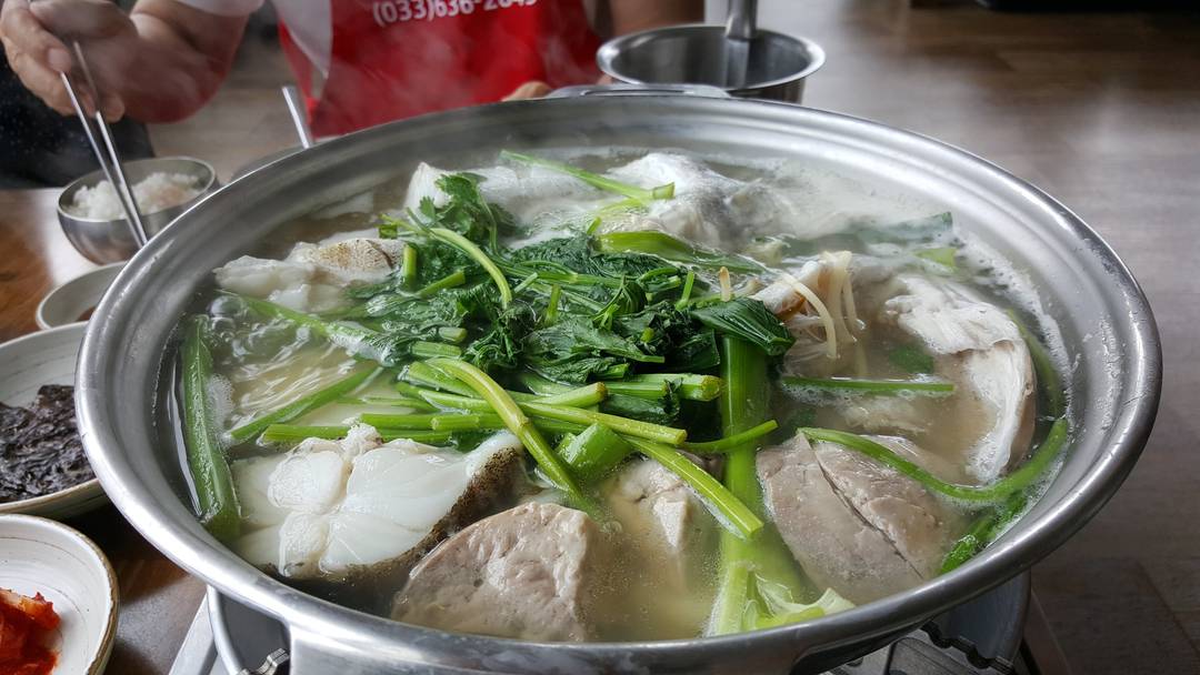 Cocina marinera coreana Sokcho-si, Gangwon-do