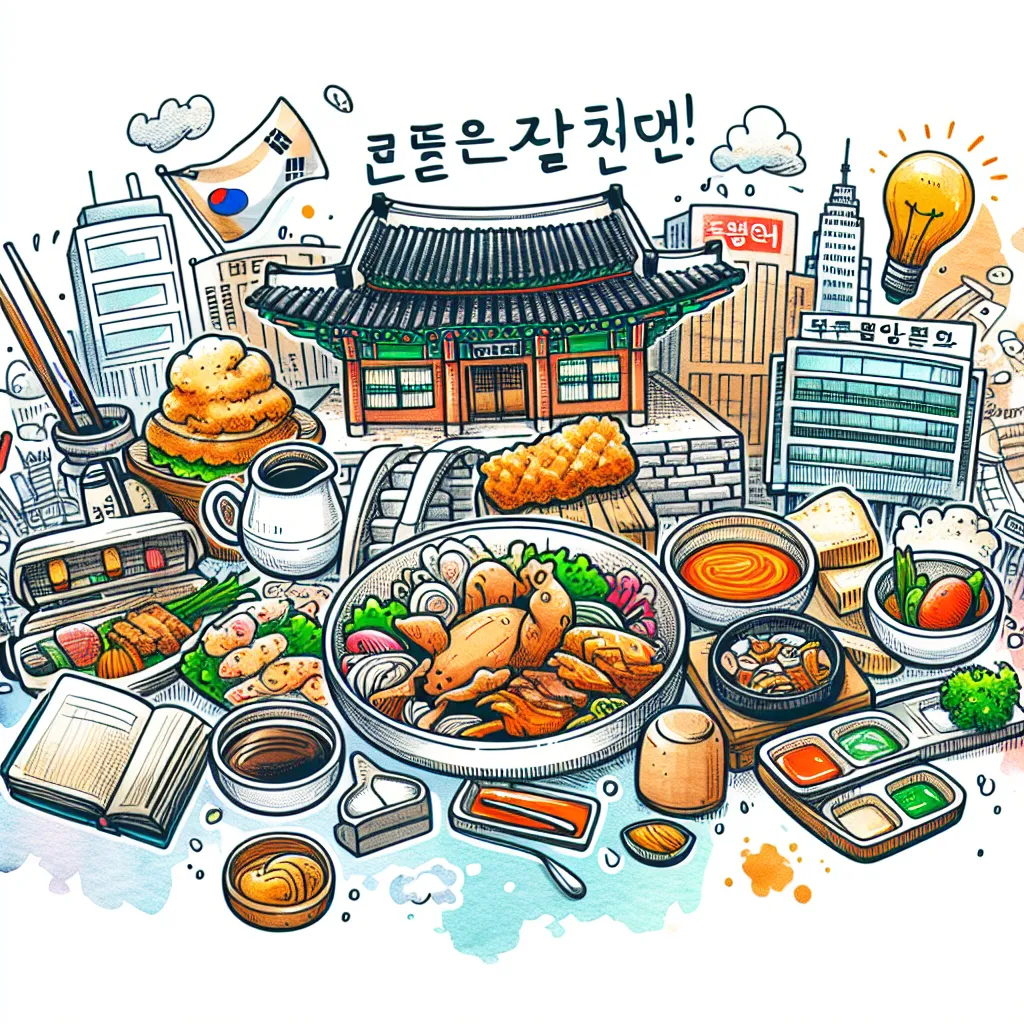 experimente la auténtica cocina coreana en el centro de daegu