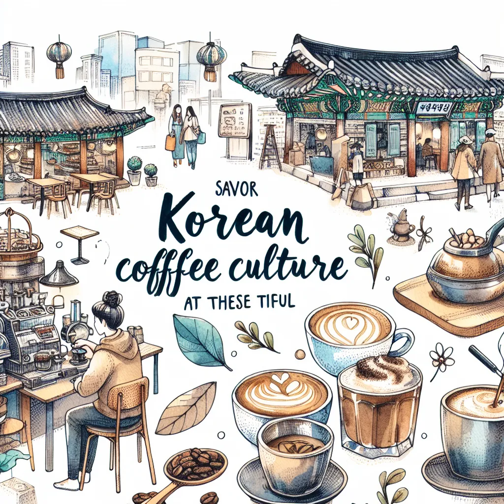 saborea la cultura del café coreano en estas bellas cafeterías