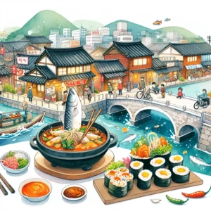 晋州的美味佳肴--从鱼类到辣味拌饭