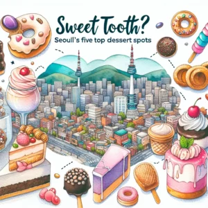甜牙秀--五大甜品点