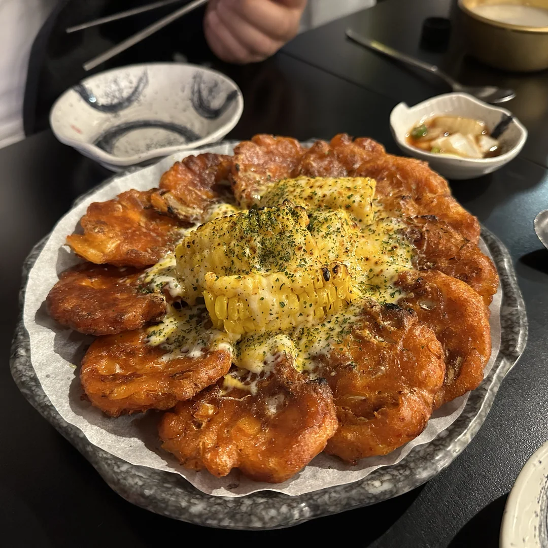 apgujeon(압구전) - Cocina Coreana Jeon, Bindaetteok (Tortitas Coreanas), Gangnam-gu Seúl